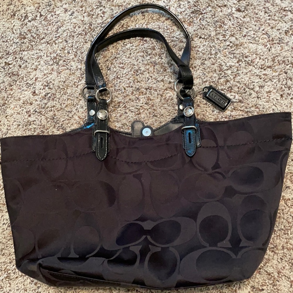 Black Classic Coach Purse